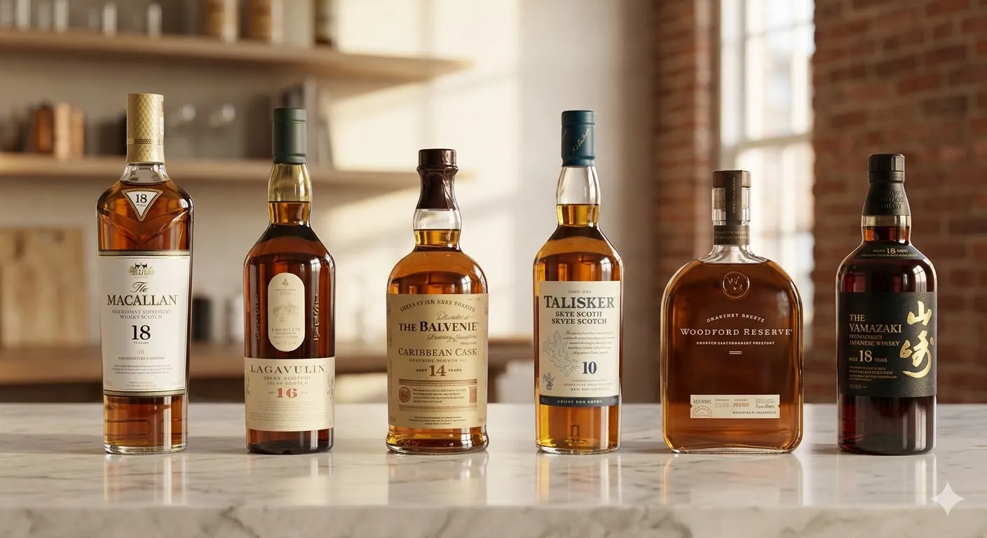 Premium whisky and scotch collection at Galaxy Liquor Calgary NE